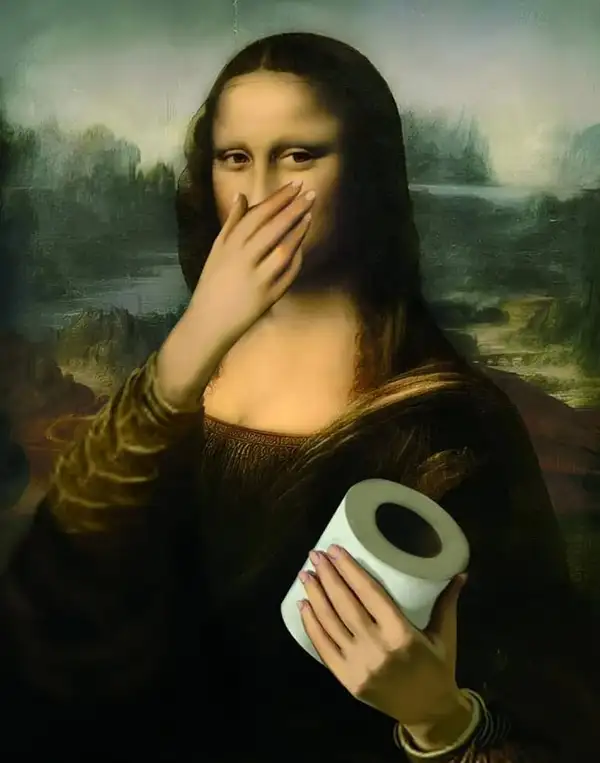 meme mona lisa chê