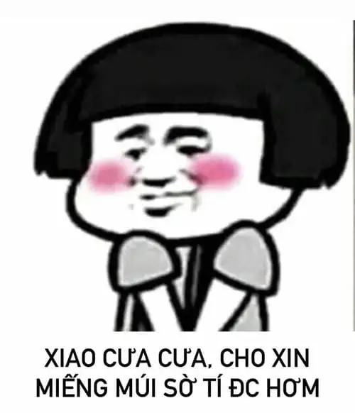 meme cười ngại ngùng e thẹn