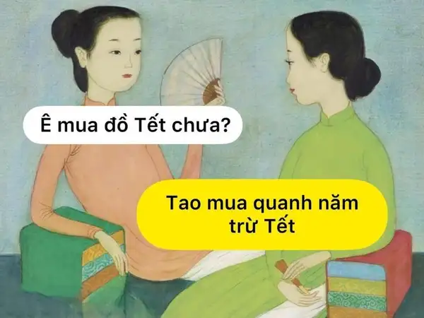 meme chúc tết sắm tết