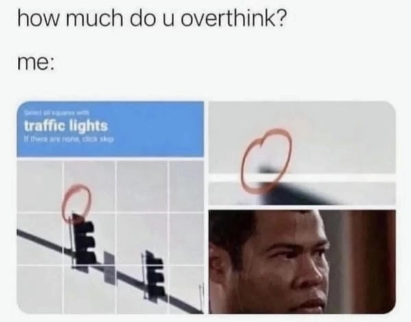 overthinking meme anh da đen