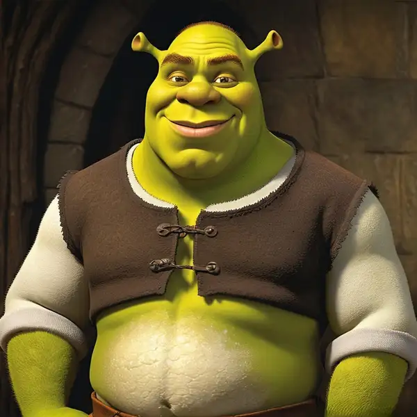 hình shrek meme vô tri