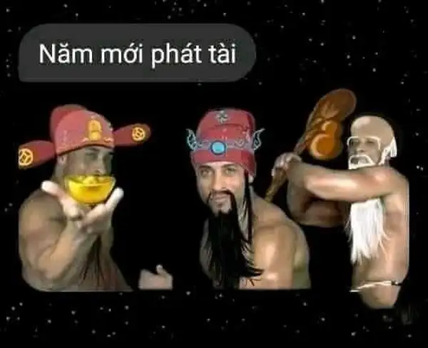 meme lì xì tết phát tài