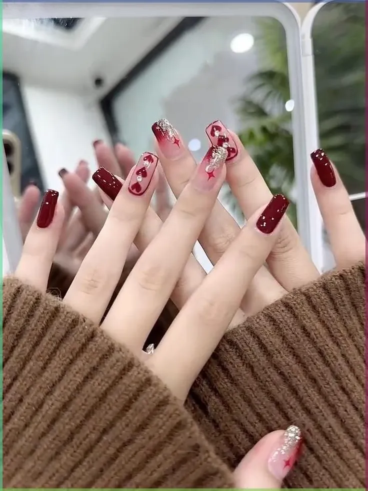 Kiểu nail đẹp đón tết