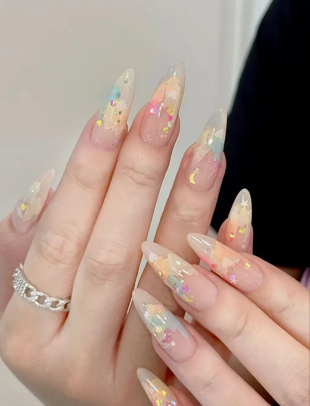 Bộ mẫu nail kẹo ngọt