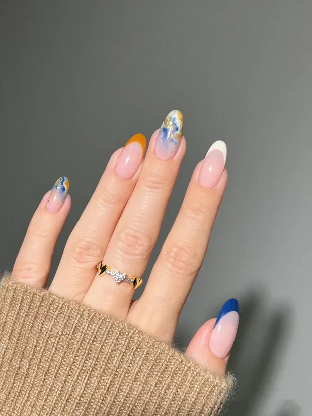 Mẫu nail kẹo ngọt cute