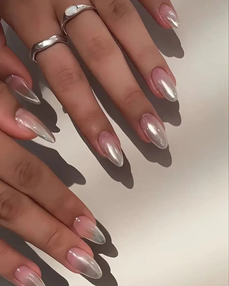 mẫu nail trơn đơn giản 