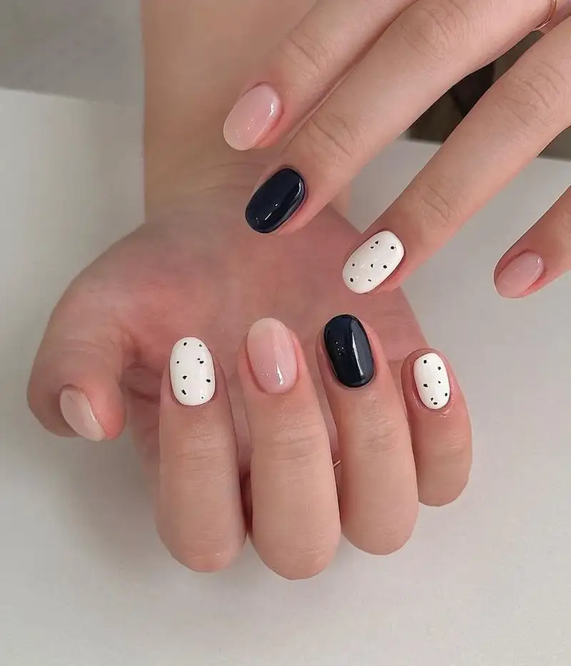 nail trứng cút xinh đẹp