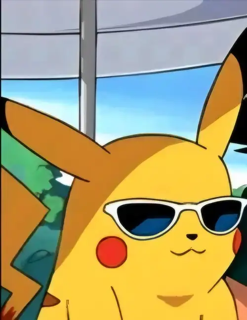 meme pikachu ngầu