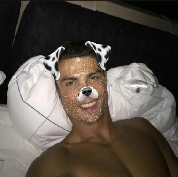 Ảnh Ronaldo meme cười