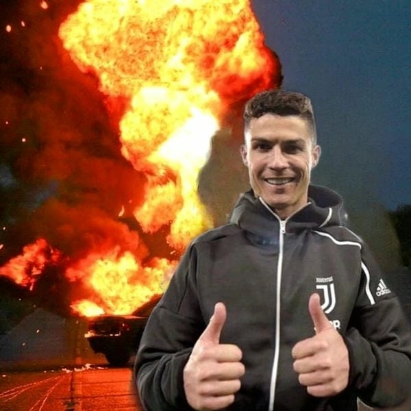 ảnh ronaldo meme like