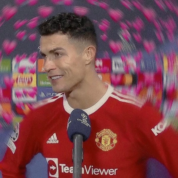 tải hình ronaldo meme yêu