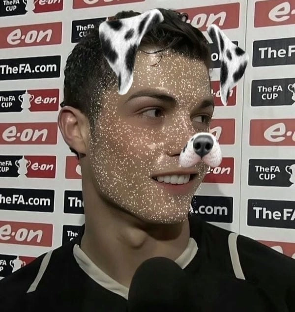 tải hình ronaldo meme đáng iu