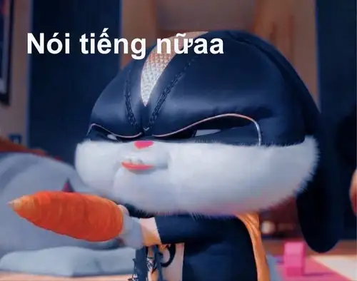 thỏ snowball meme nói tiếng nữa