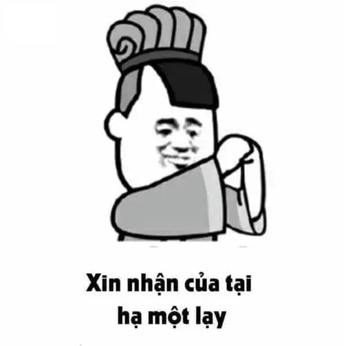 meme đa tạ và lạy