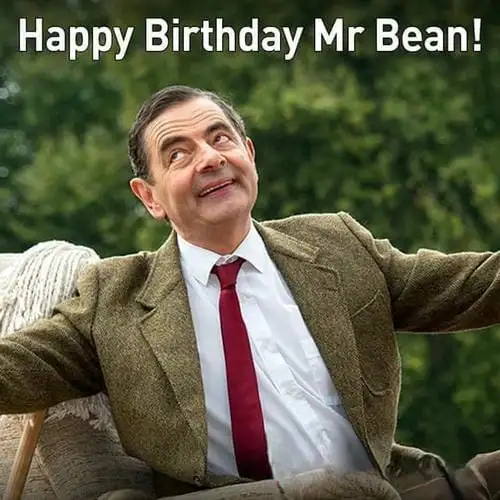 mr bean meme chúc mừng sinh nhật