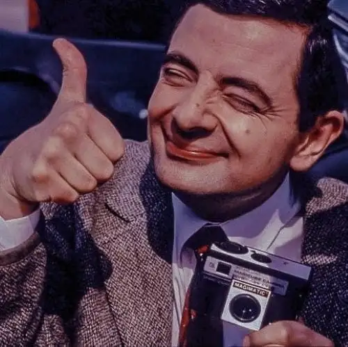 ảnh meme mr bean thả like