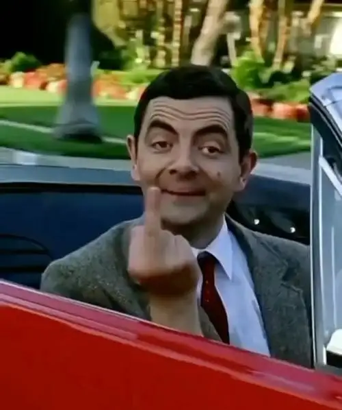 meme mr bean chửi 