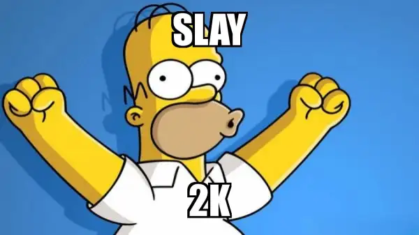 ảnh slay 2k meme