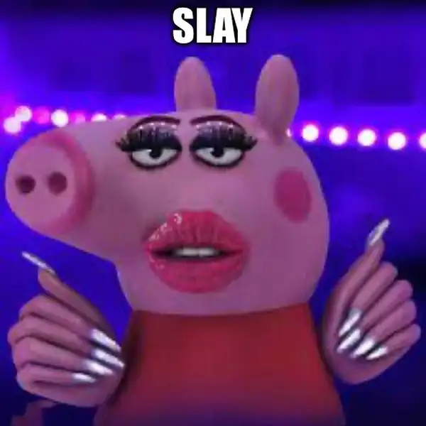 môi slay meme