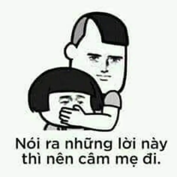 meme suỵt câm