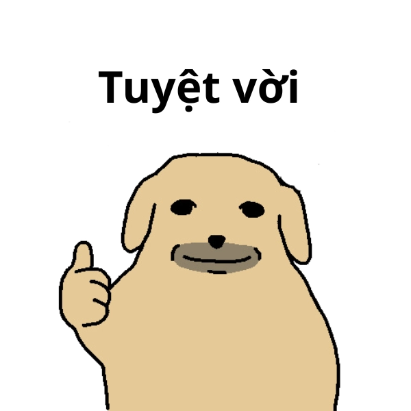 ảnh meme chó Nudaeng thích