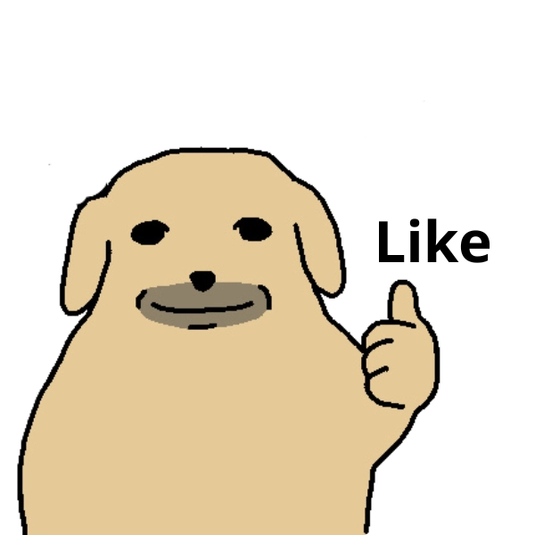 ảnh meme chó Nudaeng like