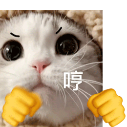 mèo con gif đánh nhau