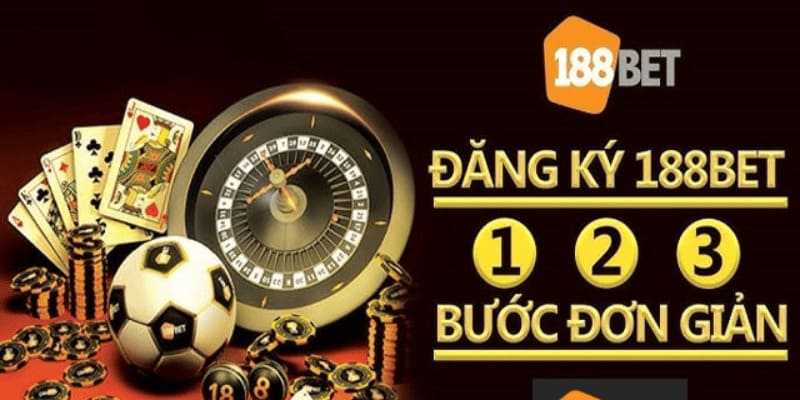 Quy trình đăng ký tài khoản 188bet thuận lợi