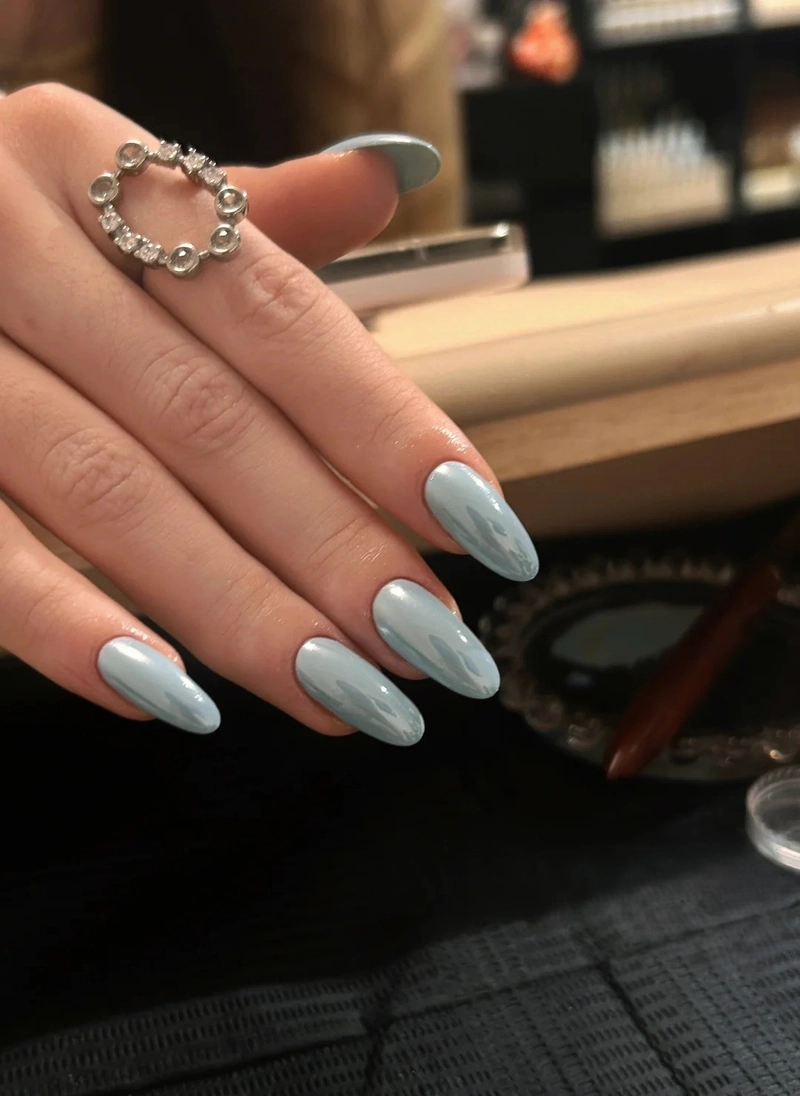 nail mắt mèo xanh dương huyền bí