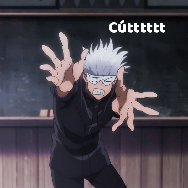 ảnh gojo 1 2 meme chất lừ 