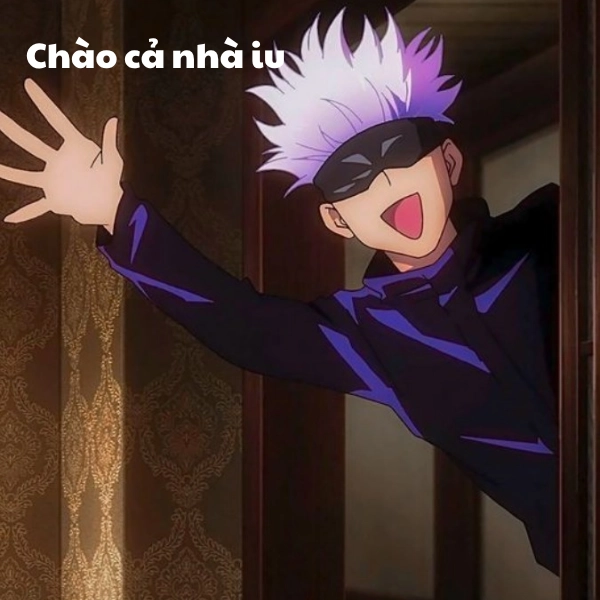 ảnh gojo meme hài hước 
