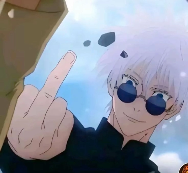 meme gojo ảnh hài anime 