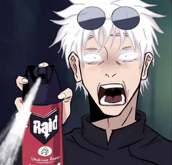 ảnh gojo meme phong cách anime 
