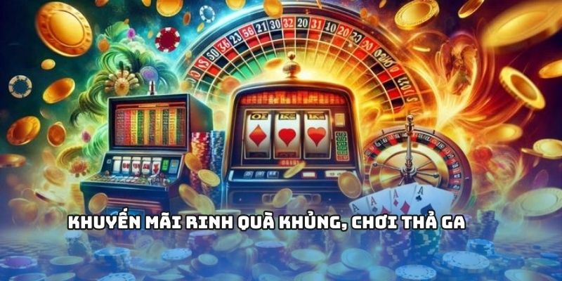 Khuyến mãi rinh quà khủng, chơi thả ga