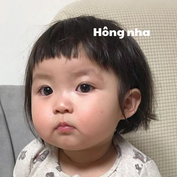hình chế không bé ơi độc đáo 