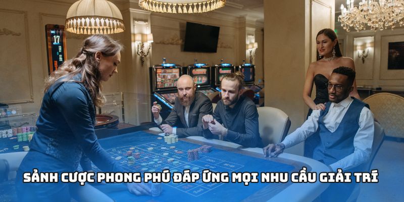 Sảnh cược đa dạng làm nên tên tuổi Shbet
