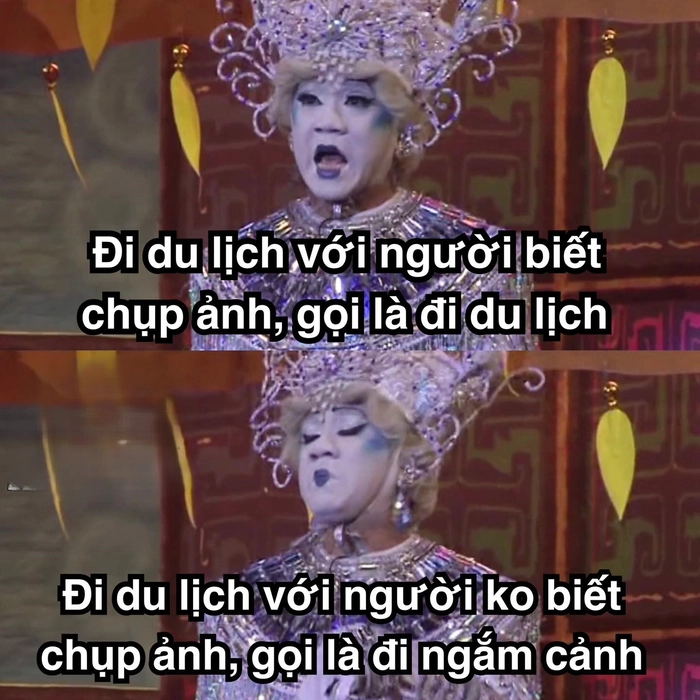 meme đi du lịch