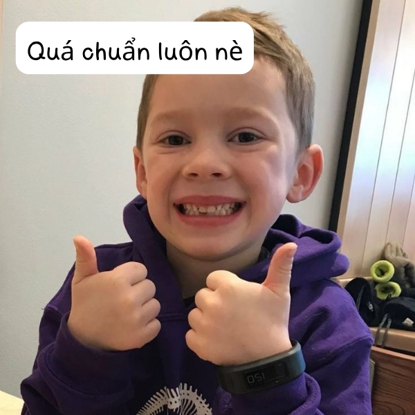 quá chuẩn luôn meme 