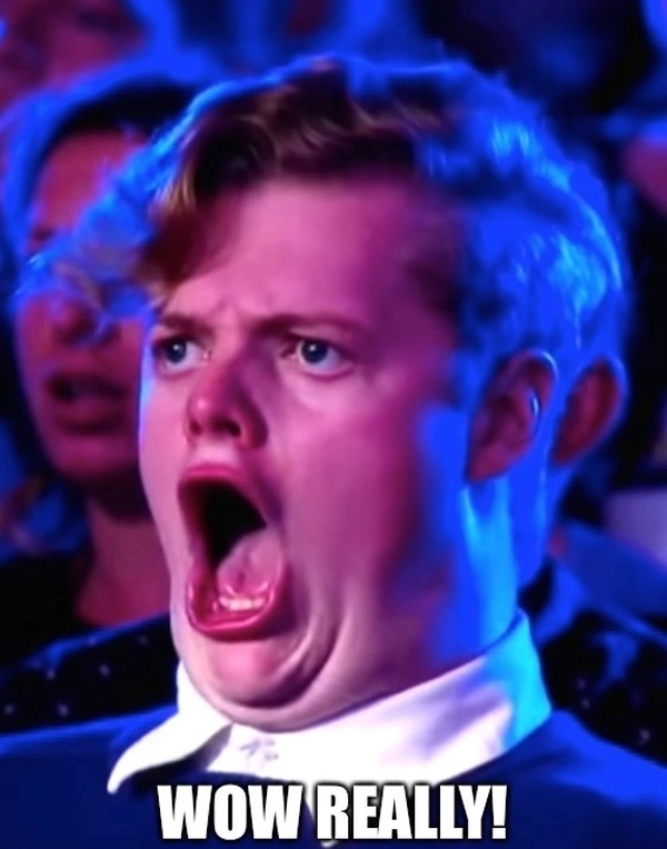 ảnh meme wow hài hước 