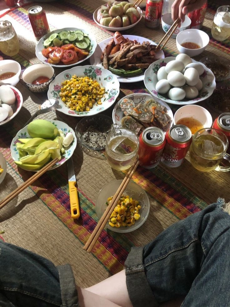 hình ảnh đi nhậu ngoài trời 