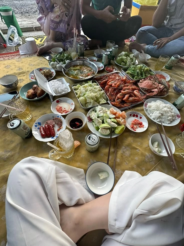 ảnh ăn nhậu tại nhà cuối tuần 