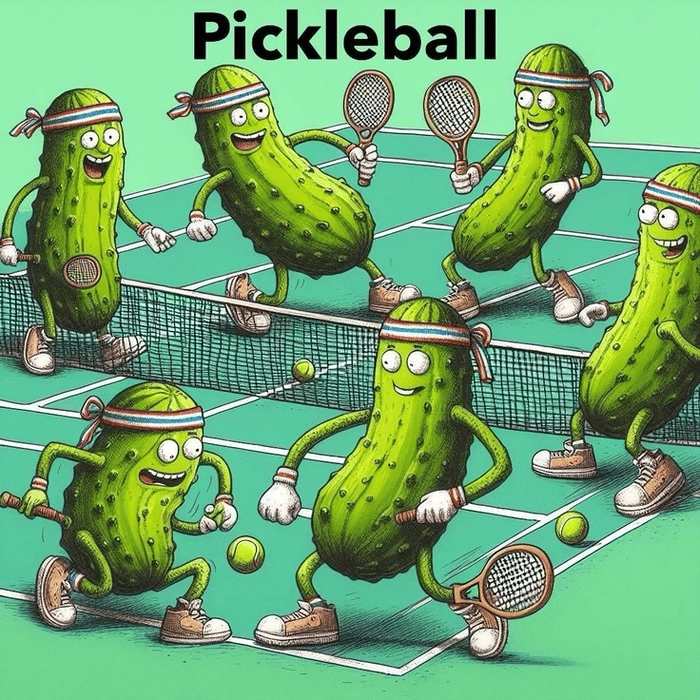 hình pickleball meme độc đáo 