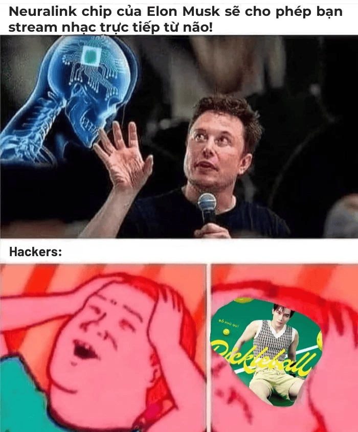 anh hẹn em pickleball meme ảnh chế viral 