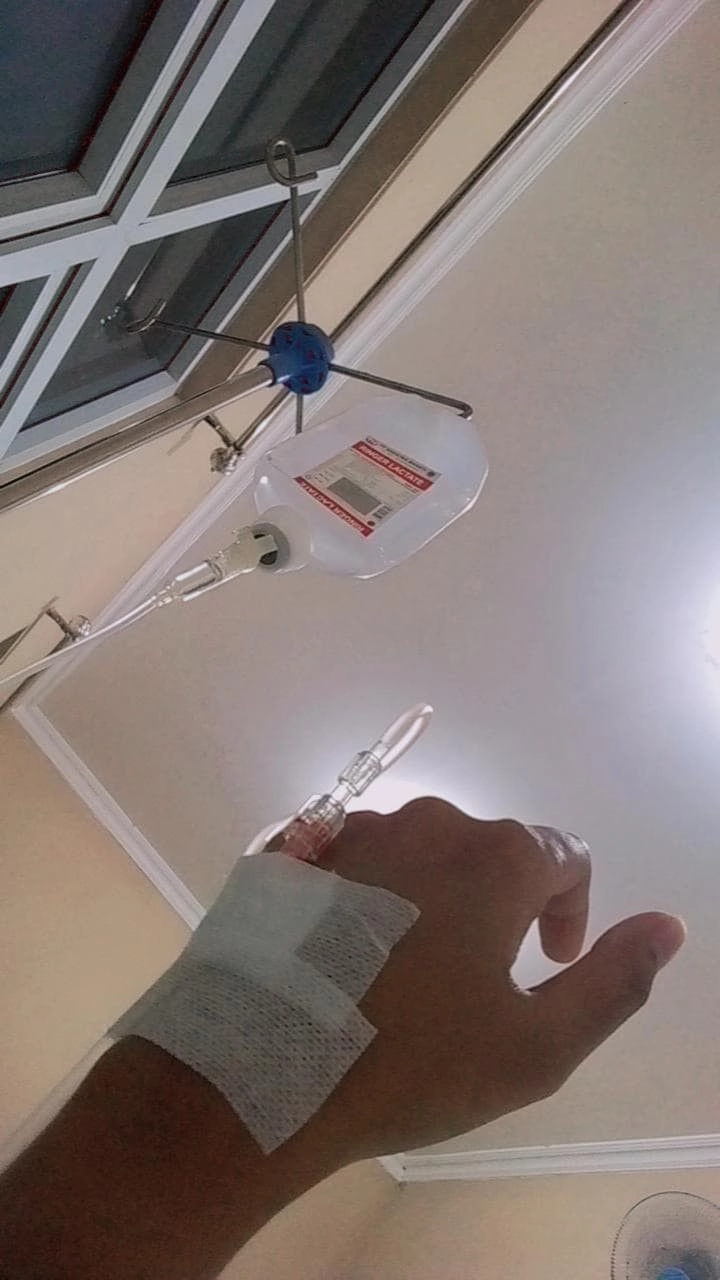 ảnh truyền nước tự chụp bằng điện thoại 