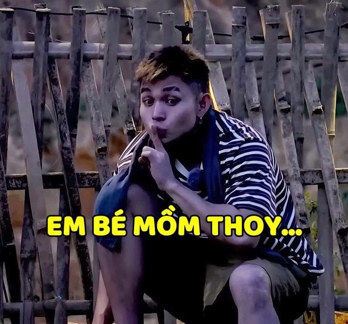 em bé bé cái mồm thôi meme gia đình haha