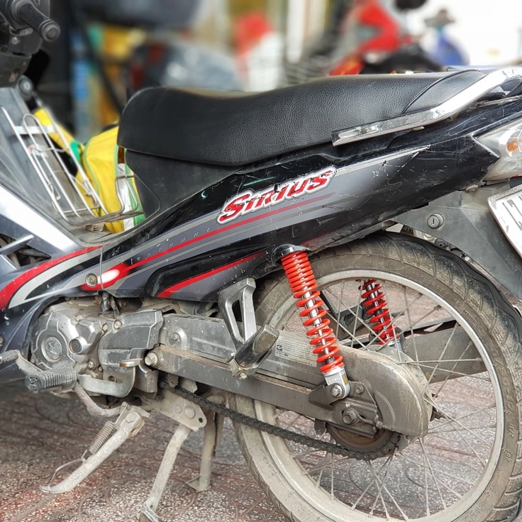 hình ảnh xe thủng xăm xe máy phổ biến 