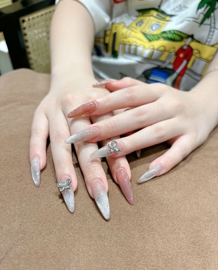 mẫu nail cho học sinh cấp 3 đẹp 