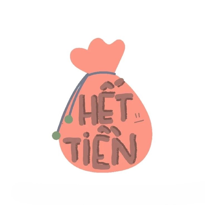 meme hết tiền