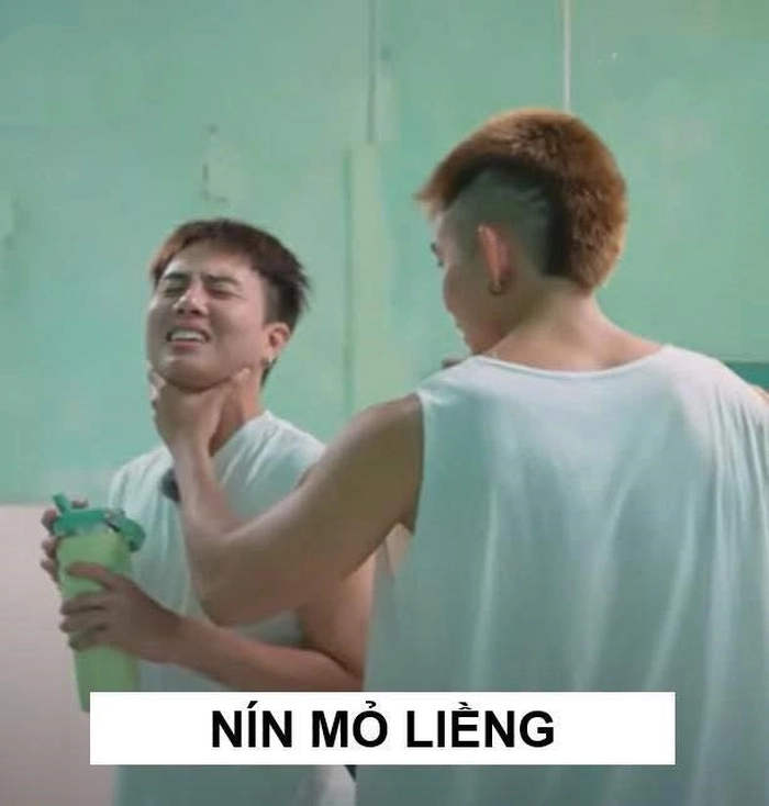 nín mỏ meme gia đình haha