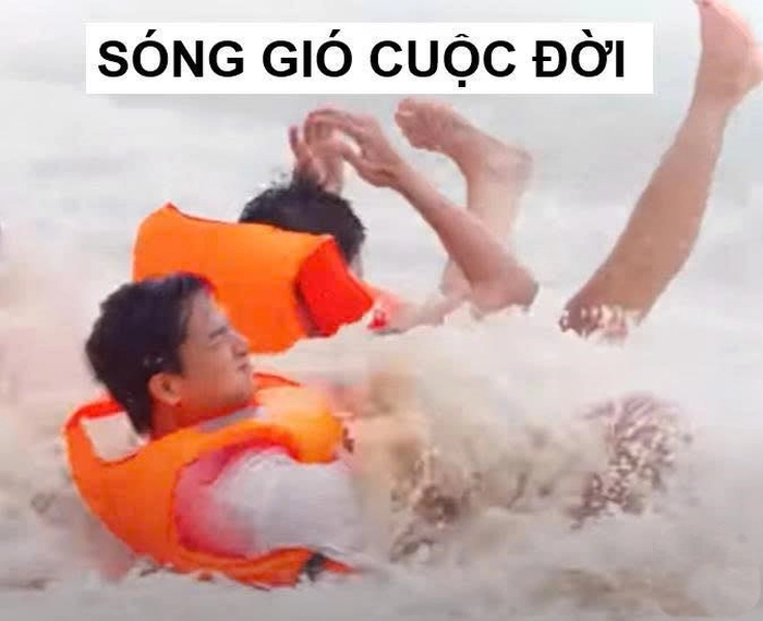 sóng gió cuộc đời meme gia đình haha
